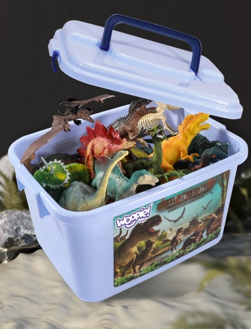 Woopie dinosaurier figuren set 40-teilig
