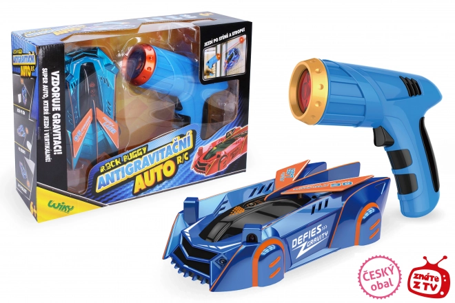 Rock Buggy Antigravitations-RC Auto mit Laser Blau