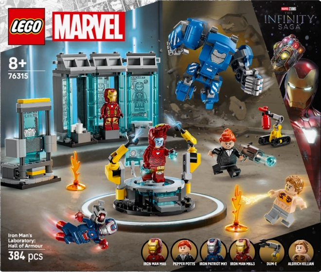 LEGO Marvel Iron Man und sein Labor