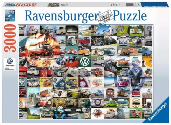 Puzzle 3000 Teile 99 Momente VW