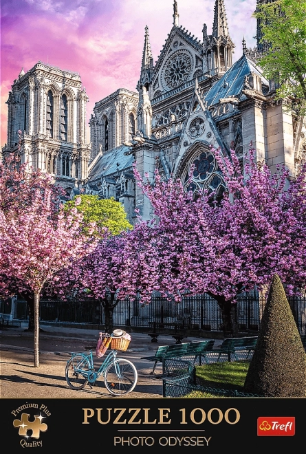 TREFL Puzzle Premium Plus Photo Odyssey – Kathedrale Notre‑Dame in Paris (1000 Teile)