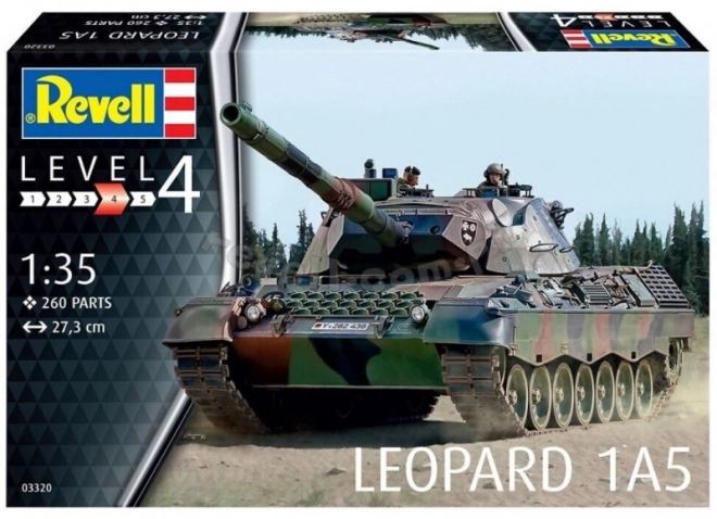 Plastikmodell Leopard 1A5