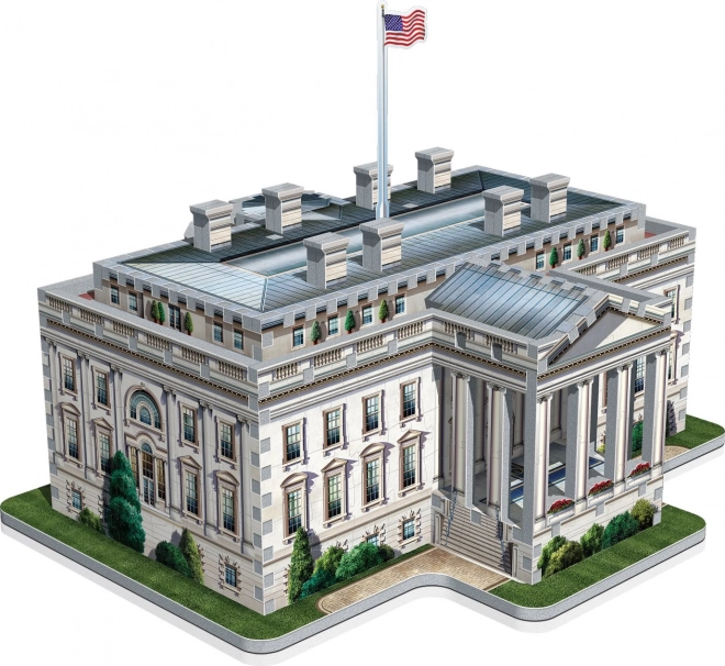 3D-Puzzle Weißes Haus von Wrebbit