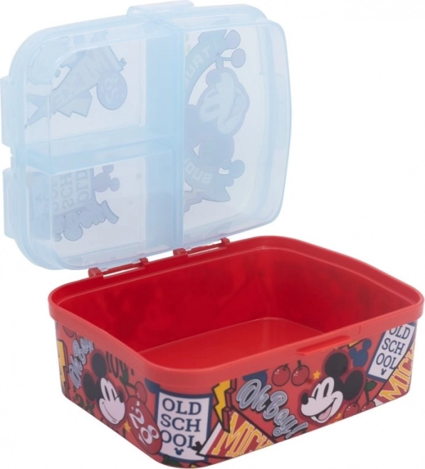 XL Brotdose mit Mickey Mouse-Motiv