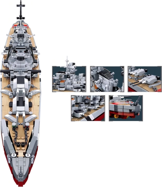 Detailreiches Design für anspruchsvolle Baumeister