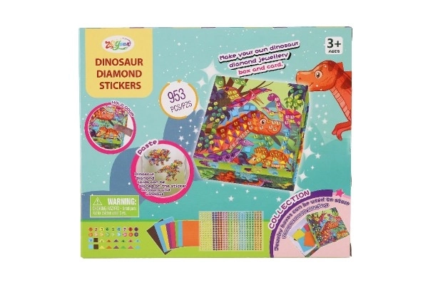 Kreativ-Set Diamantmalerei Dinosaurier