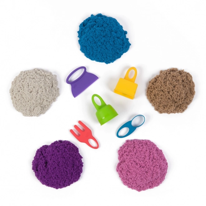 Kinetic Sand Spielkoffer mit Zubehör