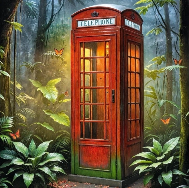 Puzzle Ruf des Dschungels 1000 Teile