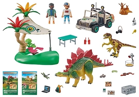 Forschercamp mit Dinosauriern Playmobil