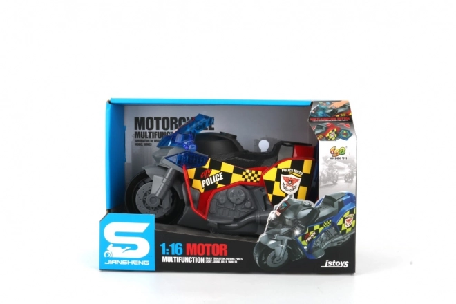 Realistisches Spielzeugmotorrad mit Licht- und Soundeffekten
