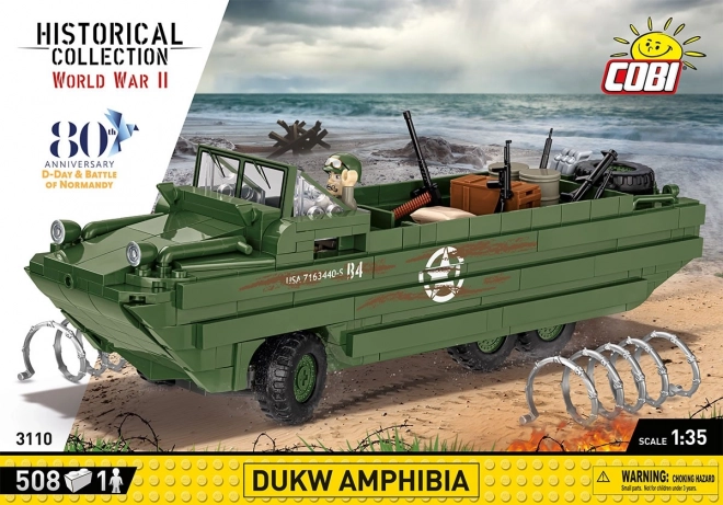 Amphibienfahrzeug DUKW Modellbaukasten