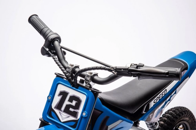 Akku-Motorrad Crossbike Blau 36V