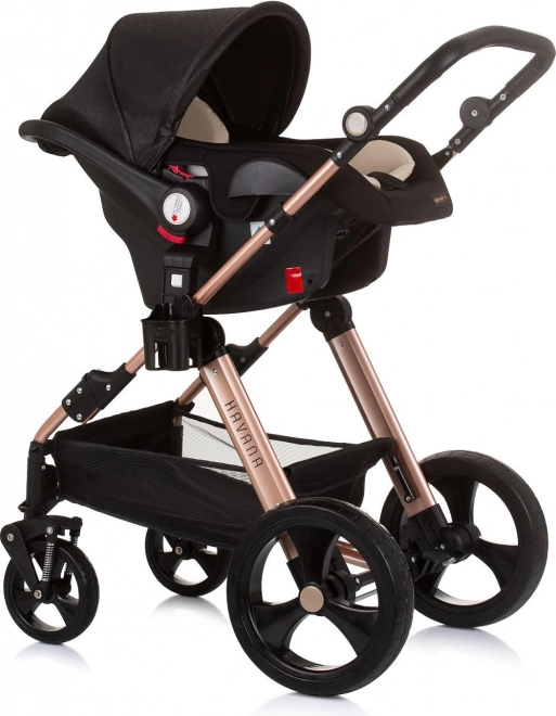 Chipolino Babyschale Havana i-Size Silber Grau