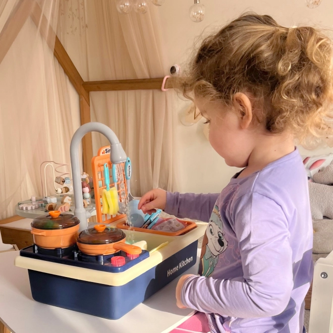 Küchenspüle 2-in-1 Kinderküche von Woopie