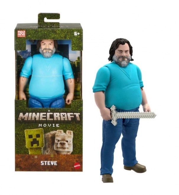 Filmfigur aus Minecraft groß