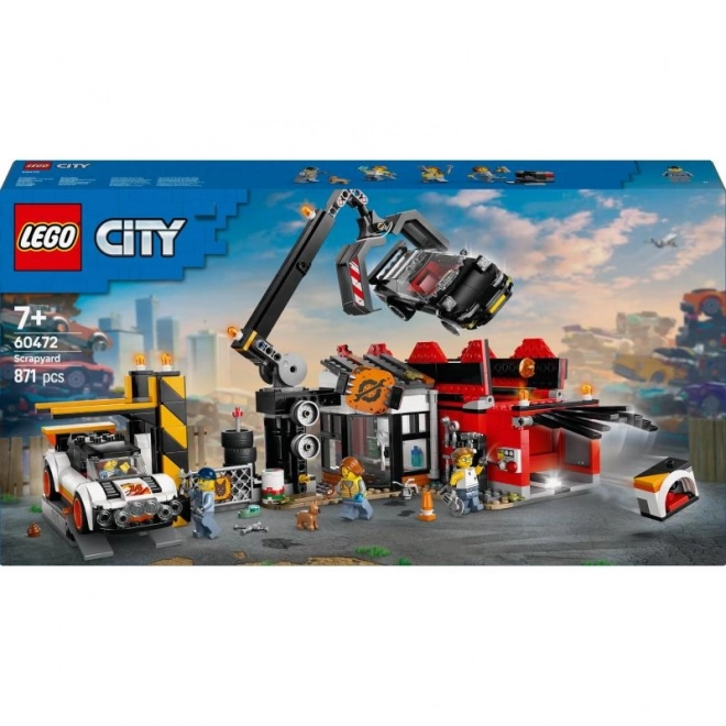 Lego City Schrottplatz mit Autos