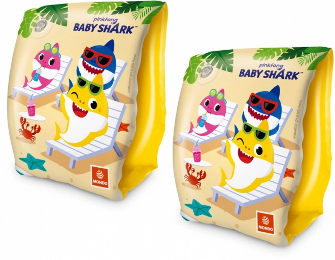 Baby Shark aufblasbare Schwimmflügel für Kinder