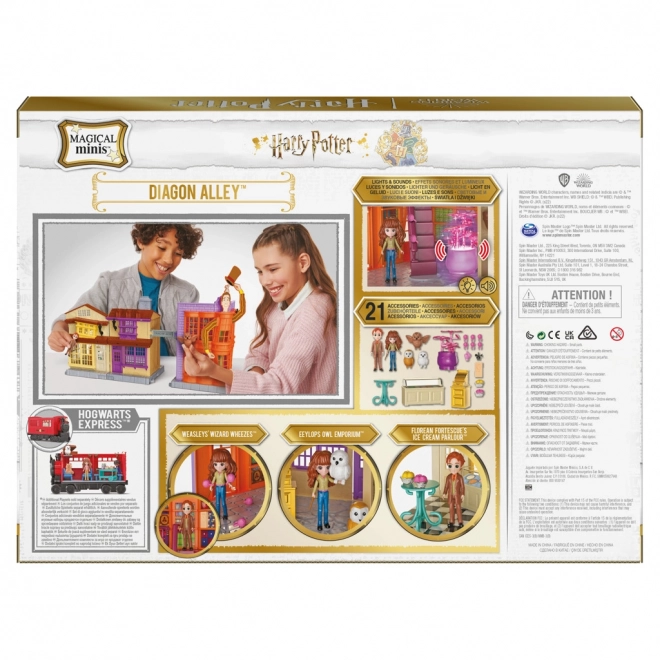 Harry Potter Spielset Winkelgasse mit Figuren