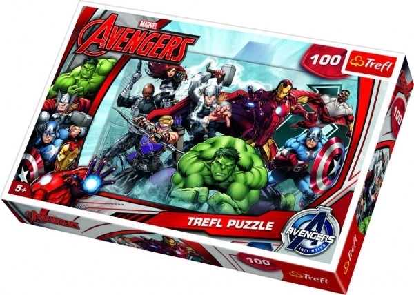 Puzzleteile 100 Stück - Angriff. Die Avengers