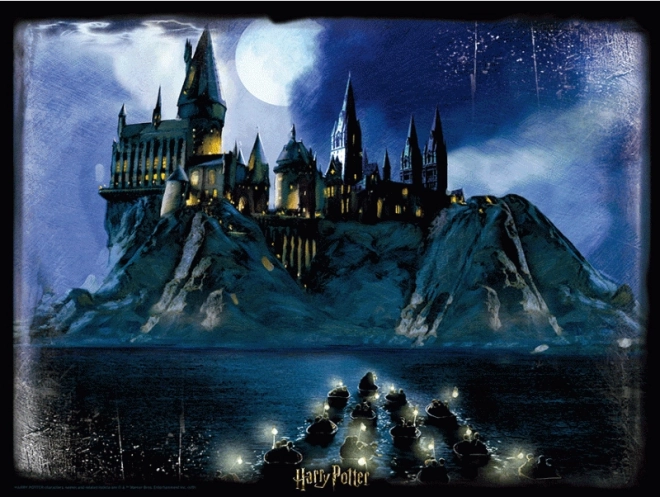 3D Puzzle Harry Potter: Nächtliches Hogwarts 300 Teile