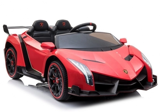 Lamborghini Veneno Elektrisches Kinderauto Rot