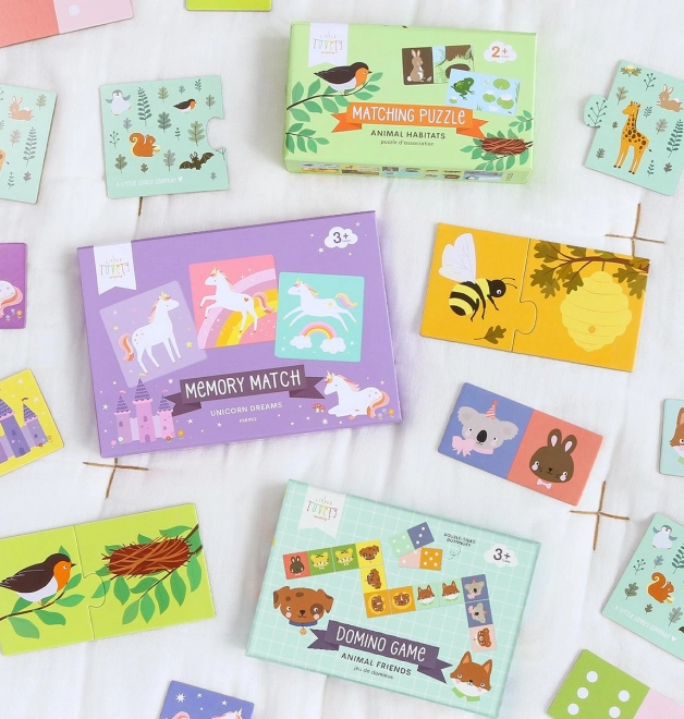 Zuhause der Tiere Puzzle von A Little Lovely Company