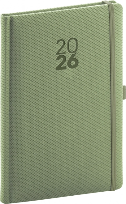 Wochenplaner Diamante 2026 Olive