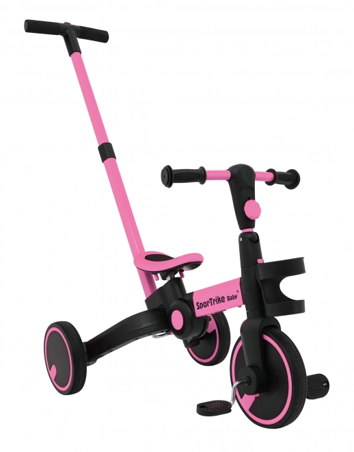 Dreirad Happy Bike 3-in-1 Sportrike Rosa