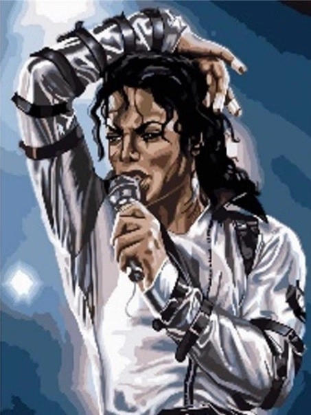 Diamantmosaik - Michael Jackson