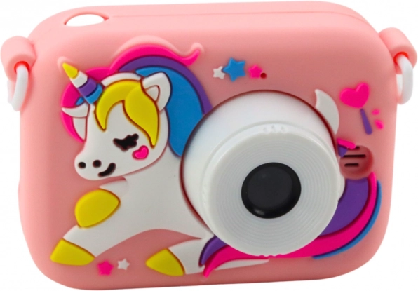 Kinderkamera Einhorn Rosa 48Mpx HD 1080P