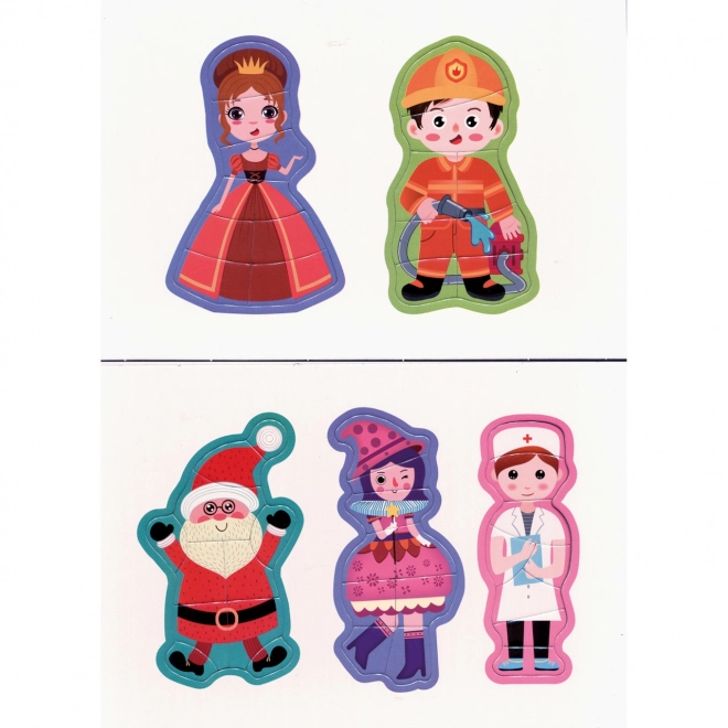 Magnetisches Puzzle Figuren Bino