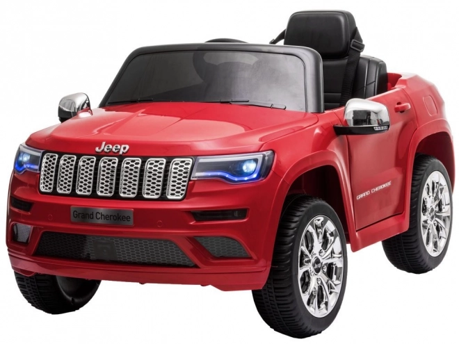 Elektrisches Kinderauto Jeep Grand Cherokee – Lackiert rot