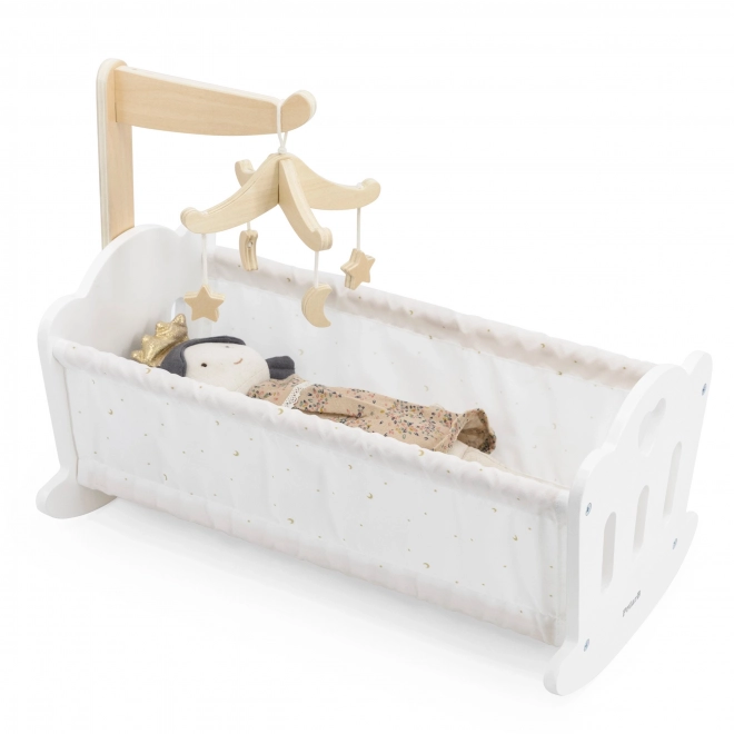 Holz Puppenbett