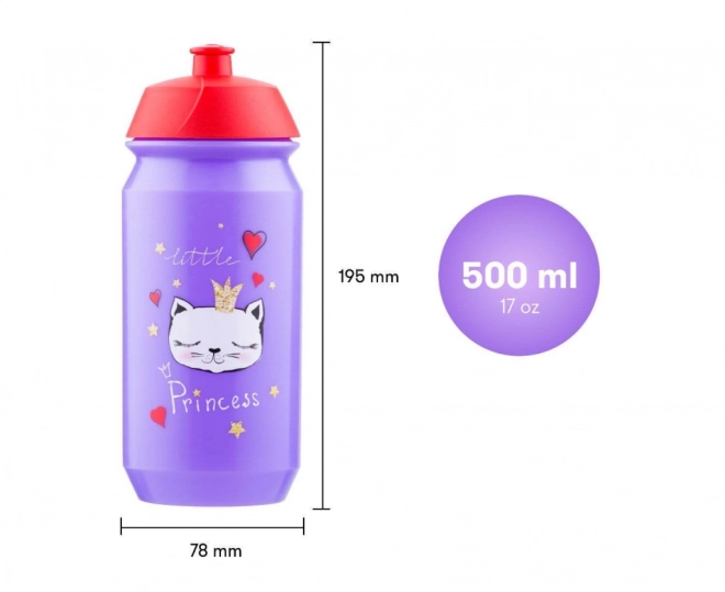 Trinkflasche mit Katzenmotiv