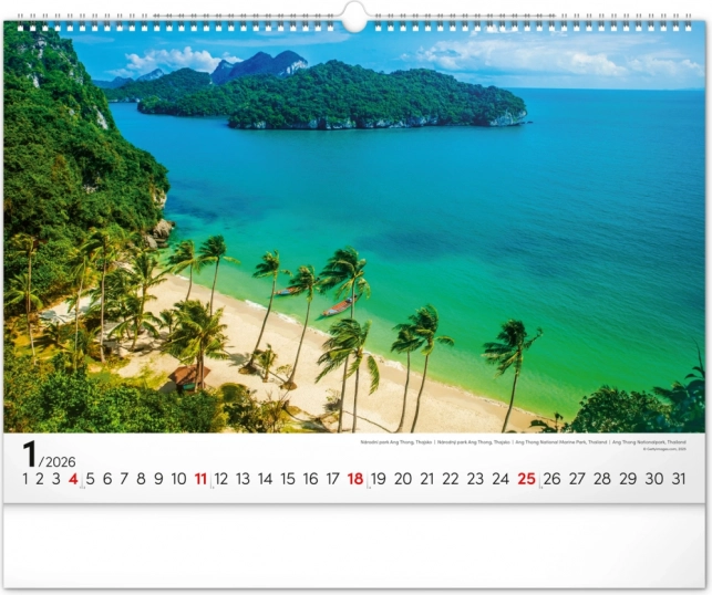 Wandkalender Meer 2026