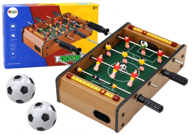 Mini Tischfußball Holzspiel 36cm