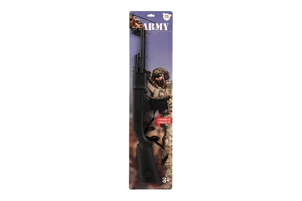 Klapperndes Plastikgewehr mit Pistole 66 cm