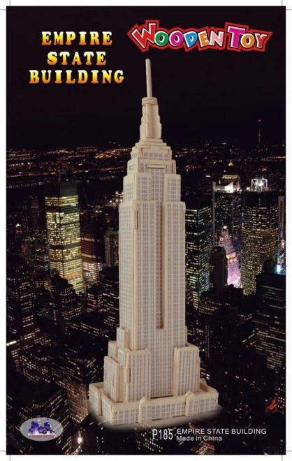 Woodcraft Holz 3D Puzzle Empire State Building