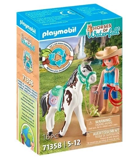 Spielfiguren-Set Pferde WESTERNREITEN Ellie und Sawdust