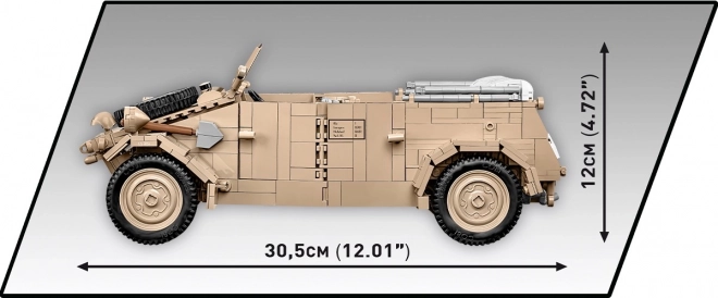 Kübelwagen Modellauto Typ 82 von Cobi