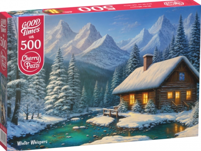 Winterlicher Flüstern 500 Teile Puzzle