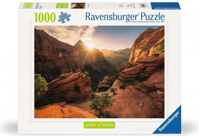 Ravensburger Puzzle Zion Canyon 1000 Teile