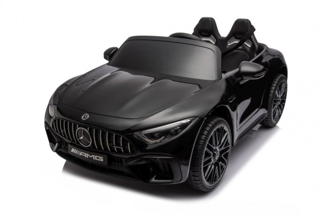 Elektrisches Kinderauto Mercedes AMG SL63 Schwarz