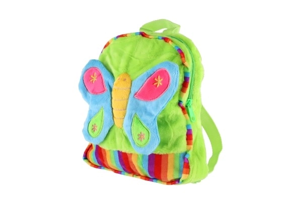 Plüschrucksack Schmetterling