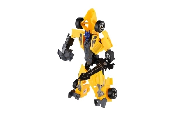 Transformer Auto/Roboter Rennformel aus Kunststoff 19cm