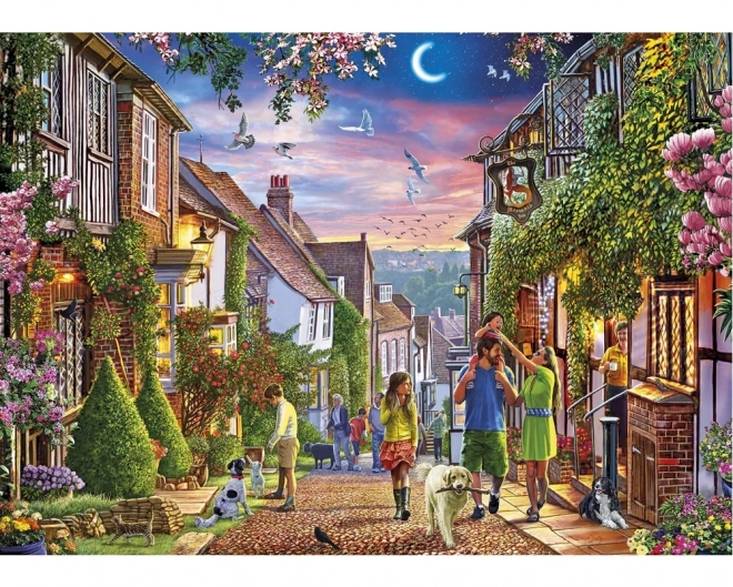 Mermaid Street Puzzle 1000 Teile