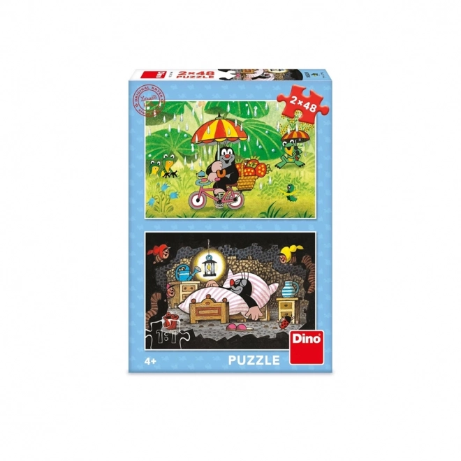 Maulwurf Tag Puzzle Set für Kinder