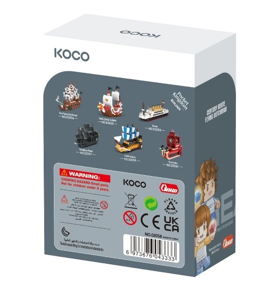 Bausatz mini Titanic Kunststoff
