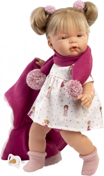 Llorens Joelle - realistische Puppe mit Geräuschen 38 cm