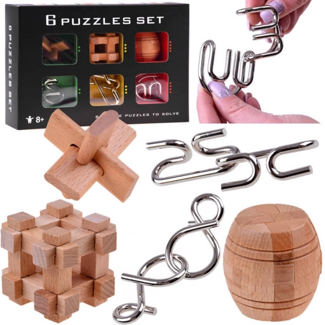 Logik-Puzzle Metall Puzzle